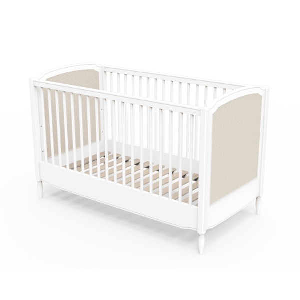 Cuna de Madera White Ratán 60 x 120 CM