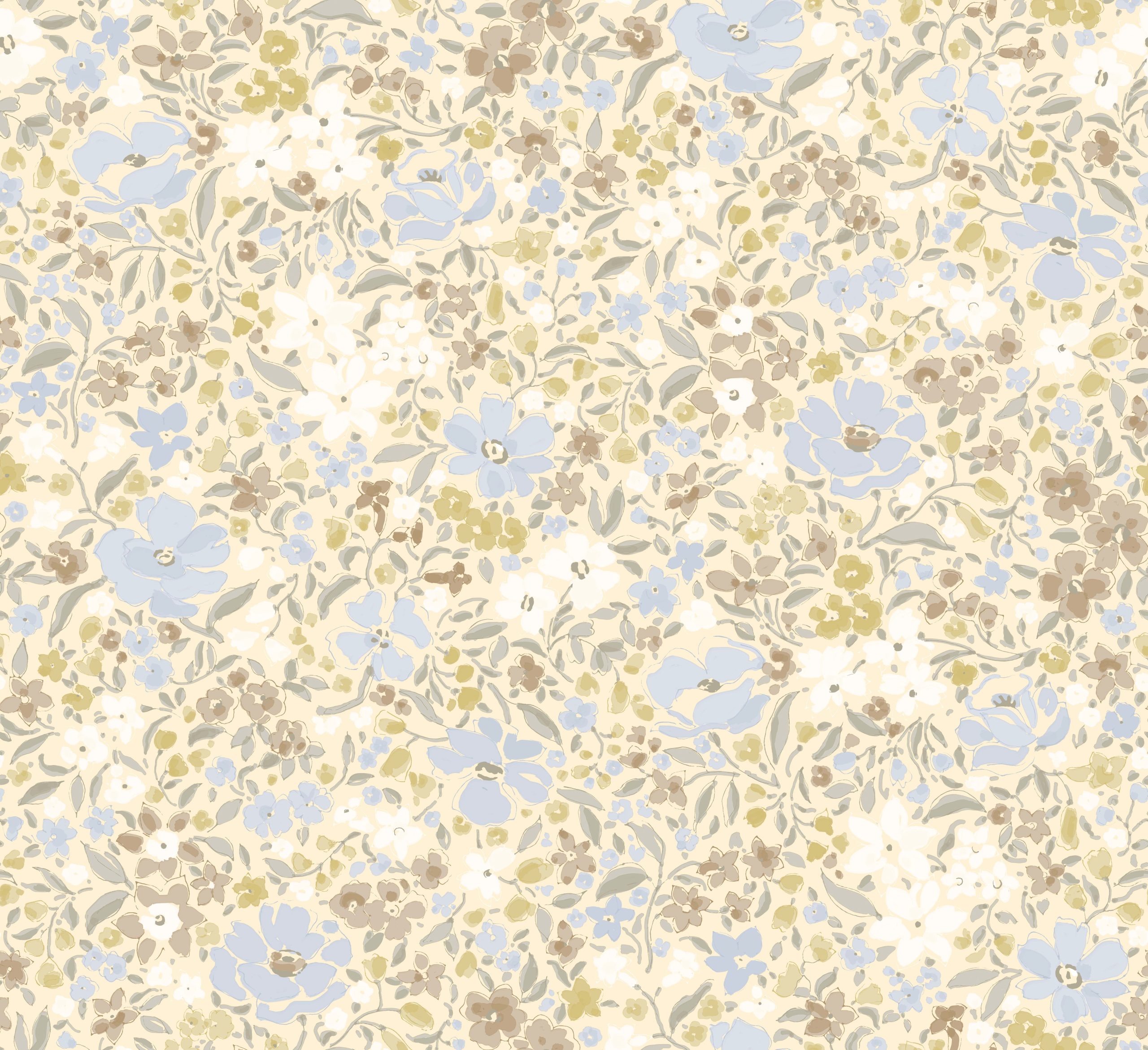 Bloom Spring Yellow & Blue Soft
